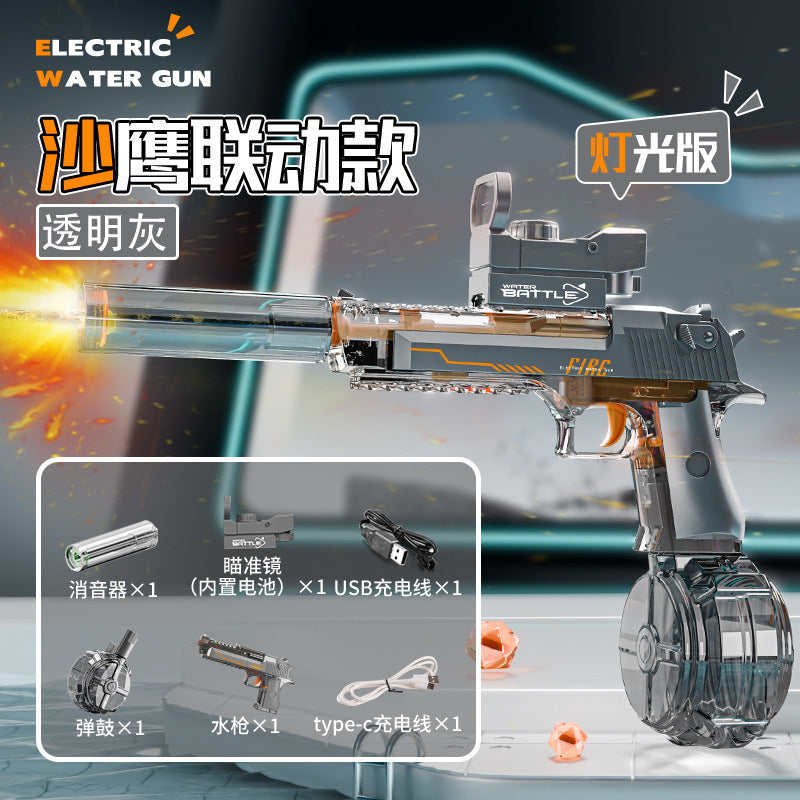 TT00202 LED မီးလင်းတဲ့ ရေပြွတ်သေနတ်