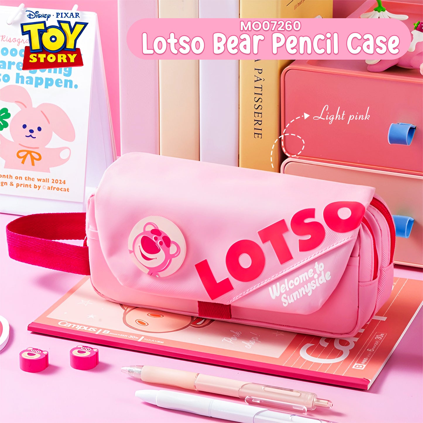 MO07260 Lotso Bear Pencil Case