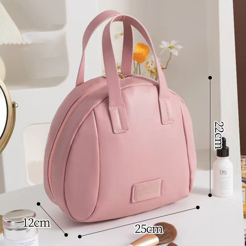 MB05884 Leather Makeup Storage Bag