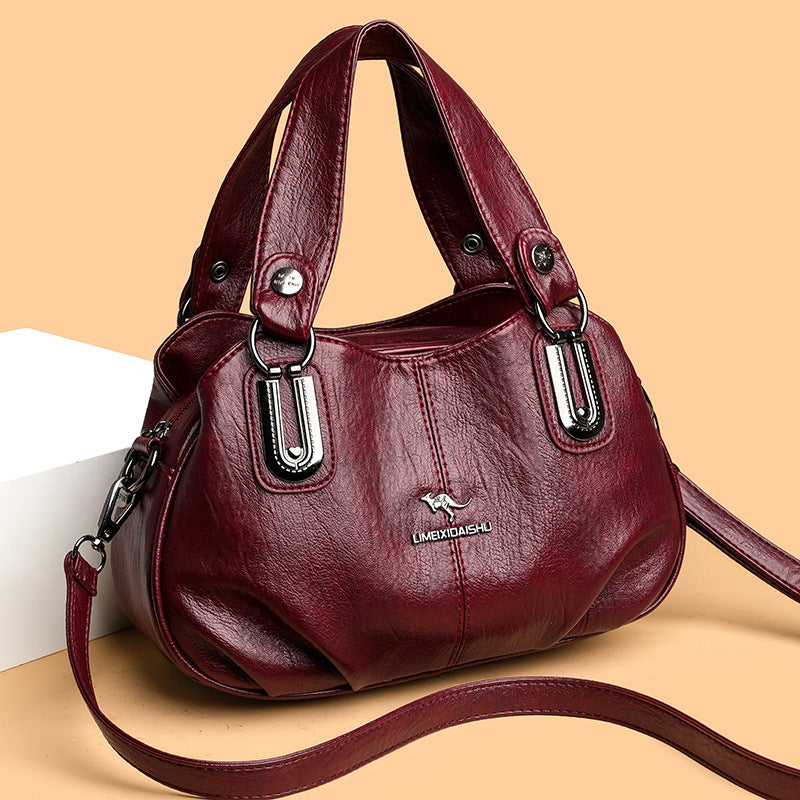 MB06888 Soft Leather Ladies Handbag