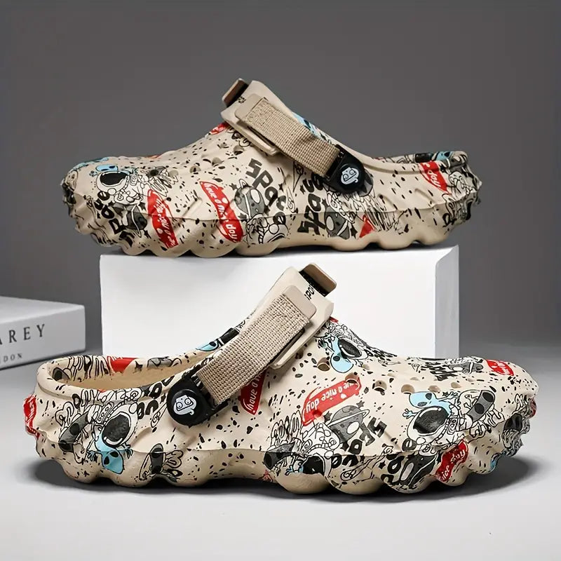 MF06062 Street Punk Retro Slippers