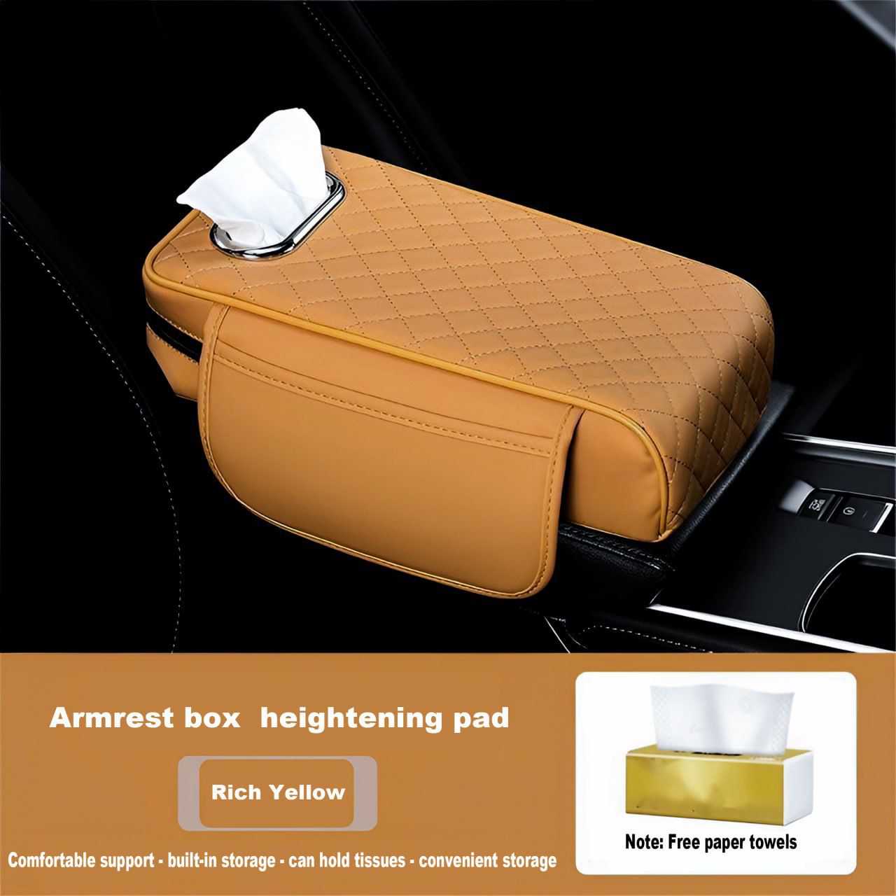 MV05837 Multifunctional Three-in-one Armrest Box