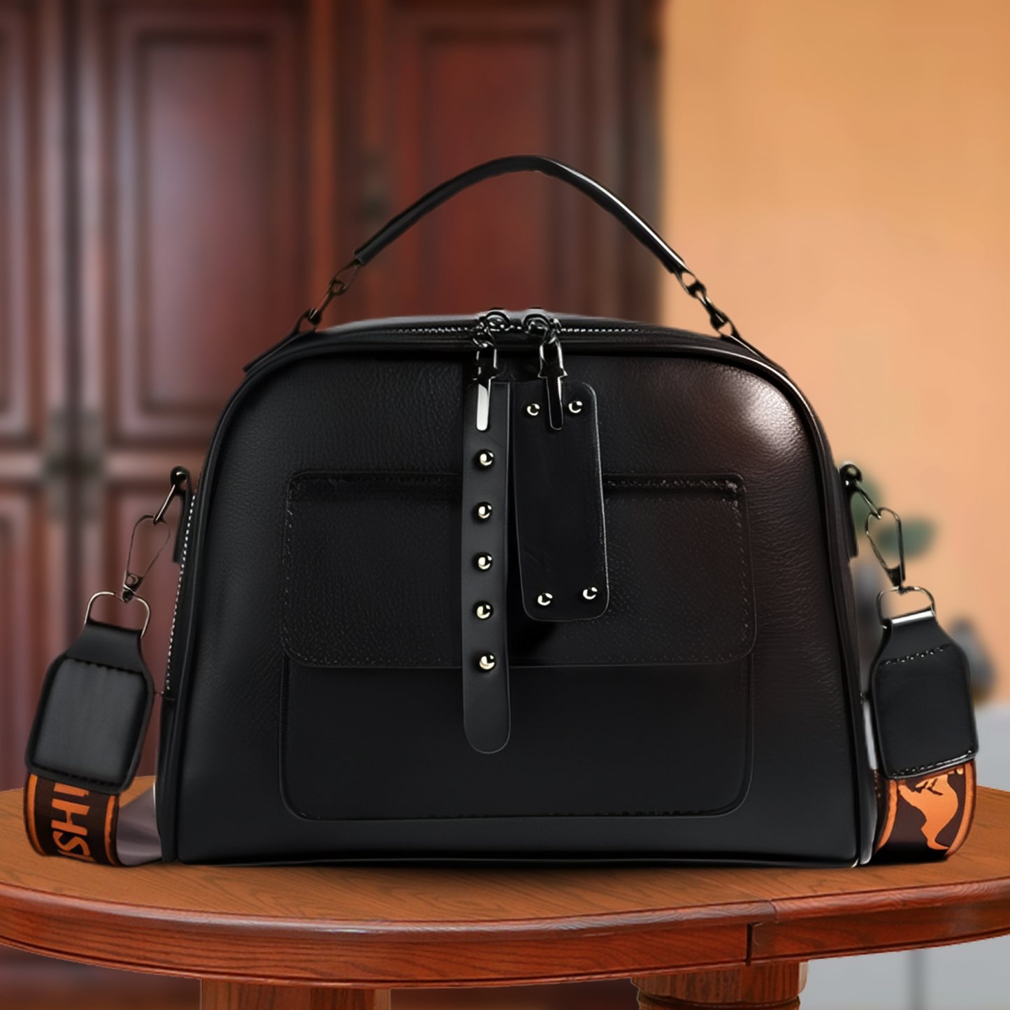 MB05891 Genuine Leather Handbag