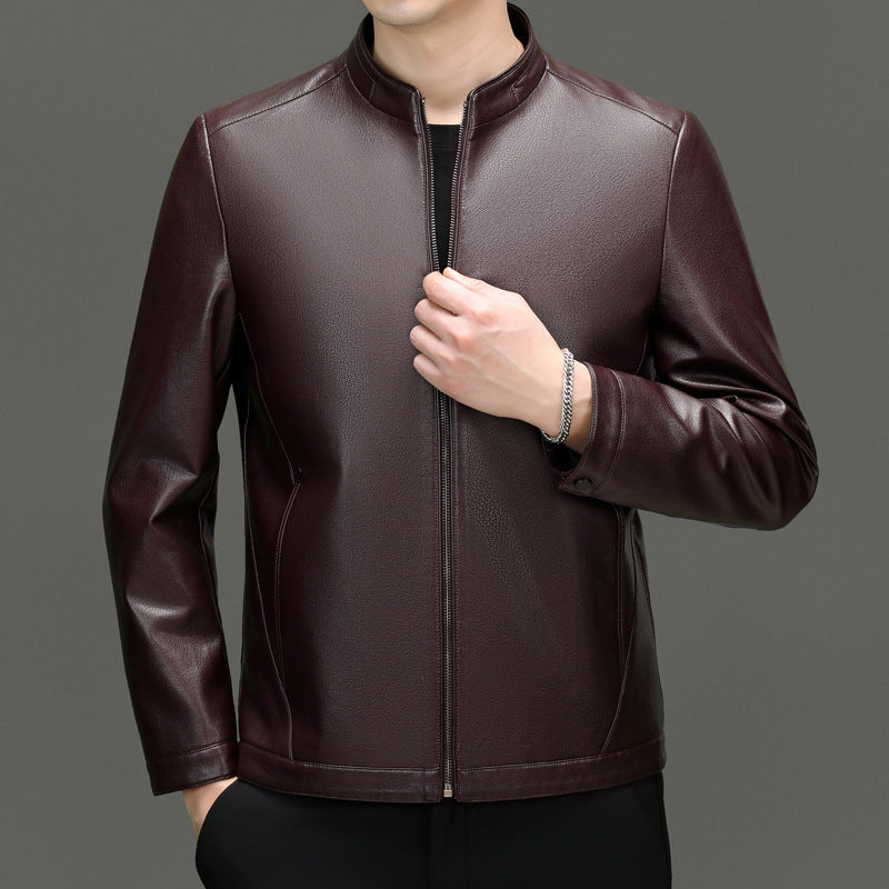 TF00398 Leather Jacket