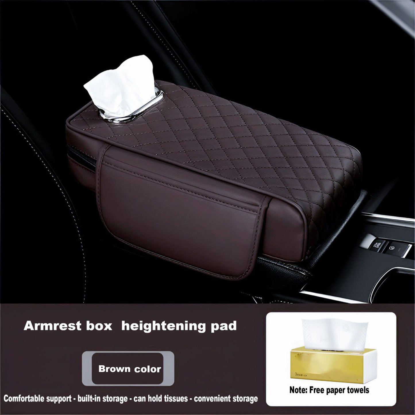 MV05837 Multifunctional Three-in-one Armrest Box