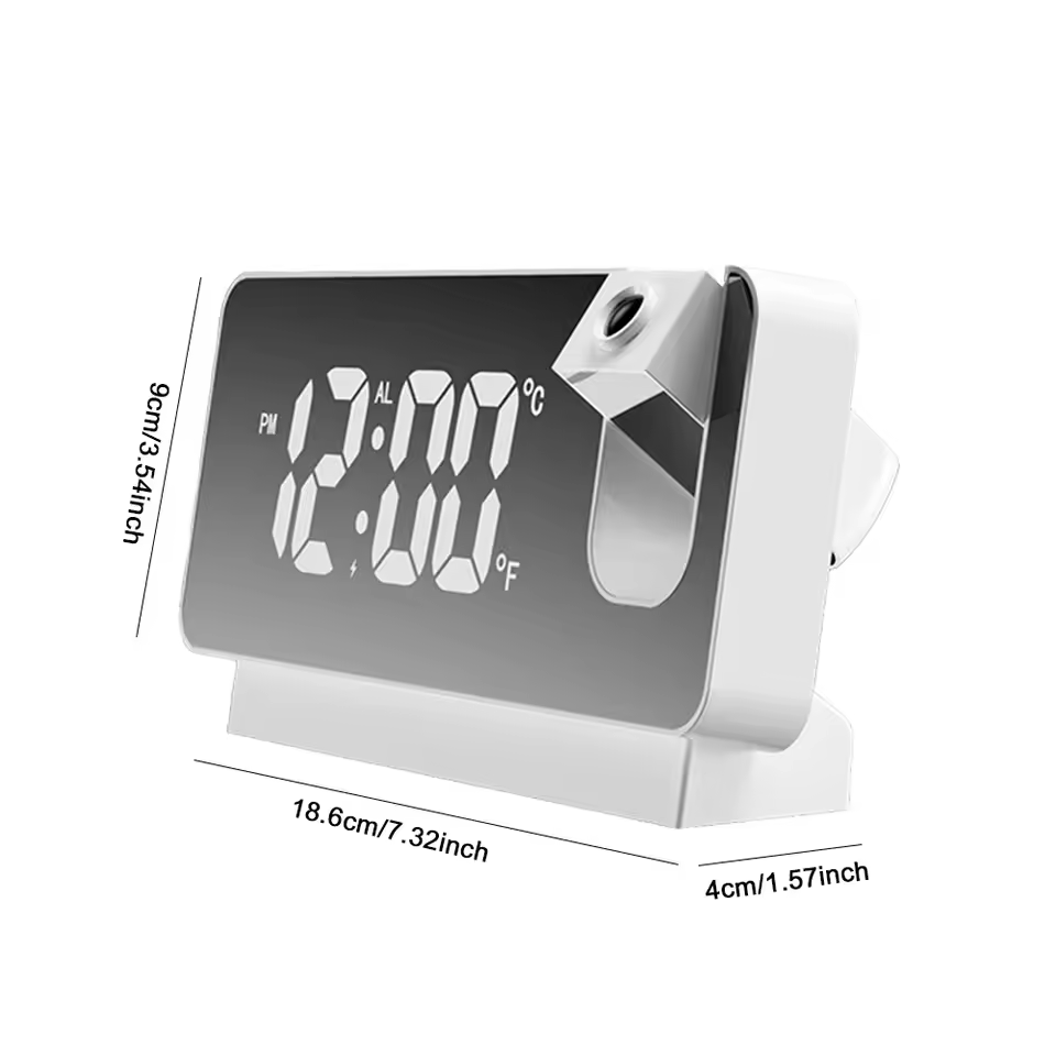 MW06853 LED Screen Smart Alarm Clock