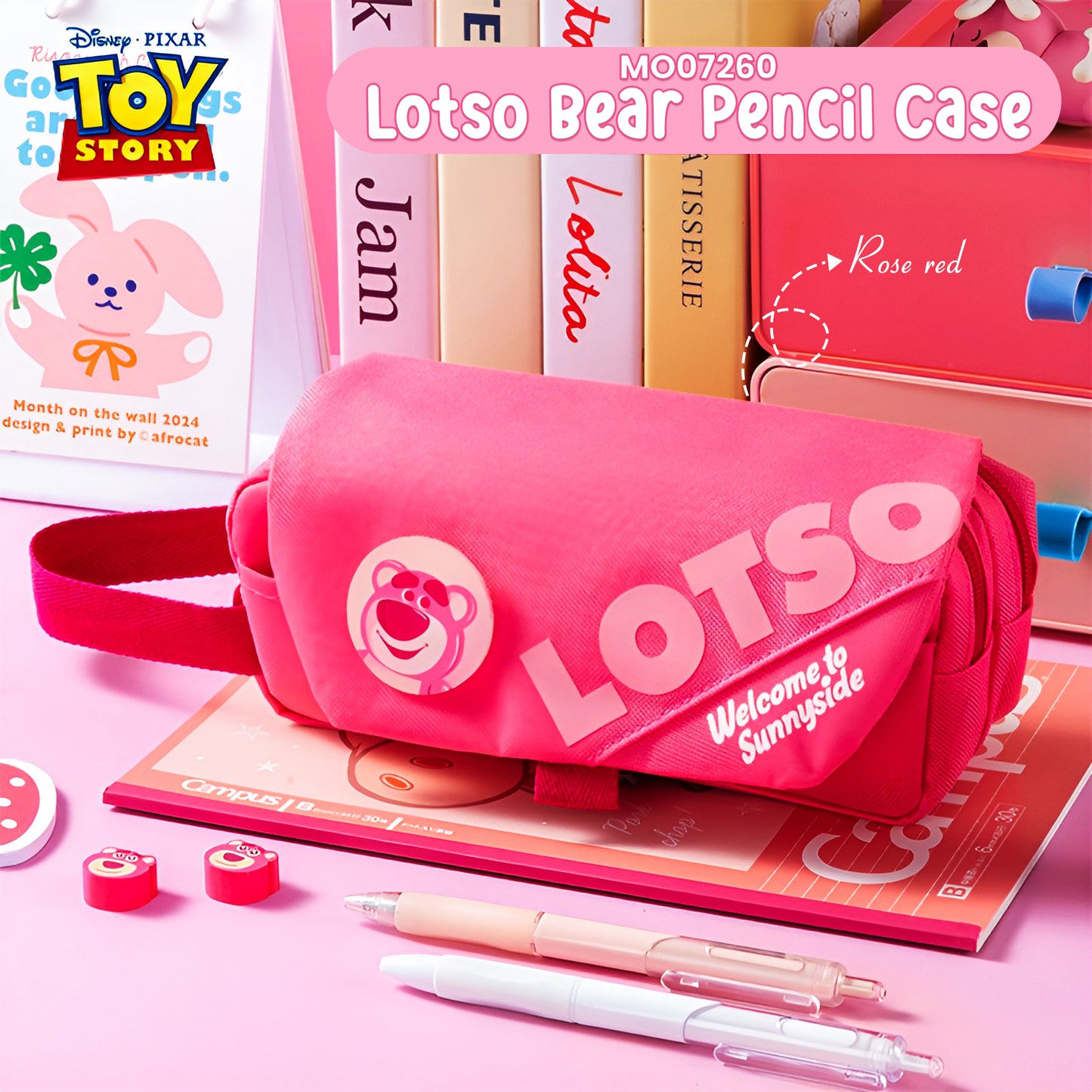 MO07260 Lotso Bear Pencil Case