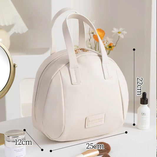 MB05884  Leather Makeup Storage Bag