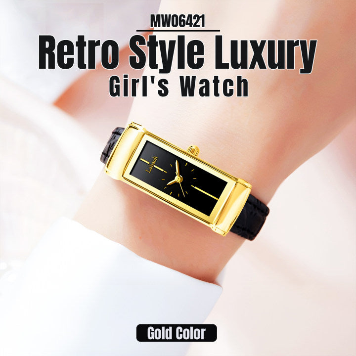MW06421  Retro Style Luxury Girl's Watch