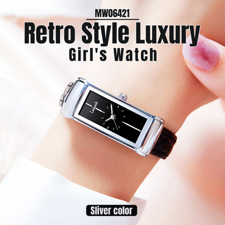 MW06421  Retro Style Luxury Girl's Watch